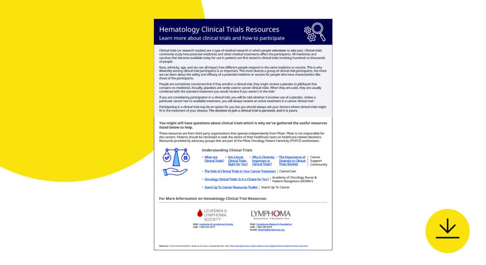 Hematology Clinical Trials Resources