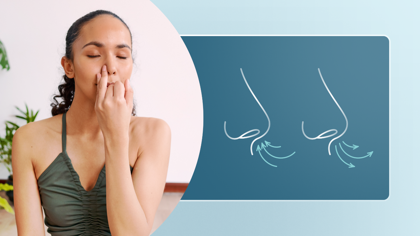 alternate nostril breathing
