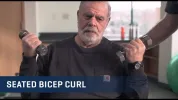 Embedded thumbnail for Seated Bicep Curls Exercise Video