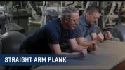 Embedded thumbnail for Straight Arm Plank Exercise Video