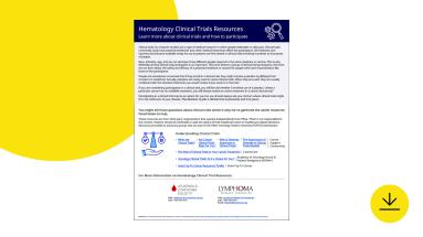Hematology Clinical Trials Resources
