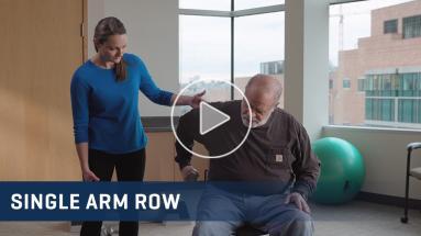 Single Arm Row Exercise Video