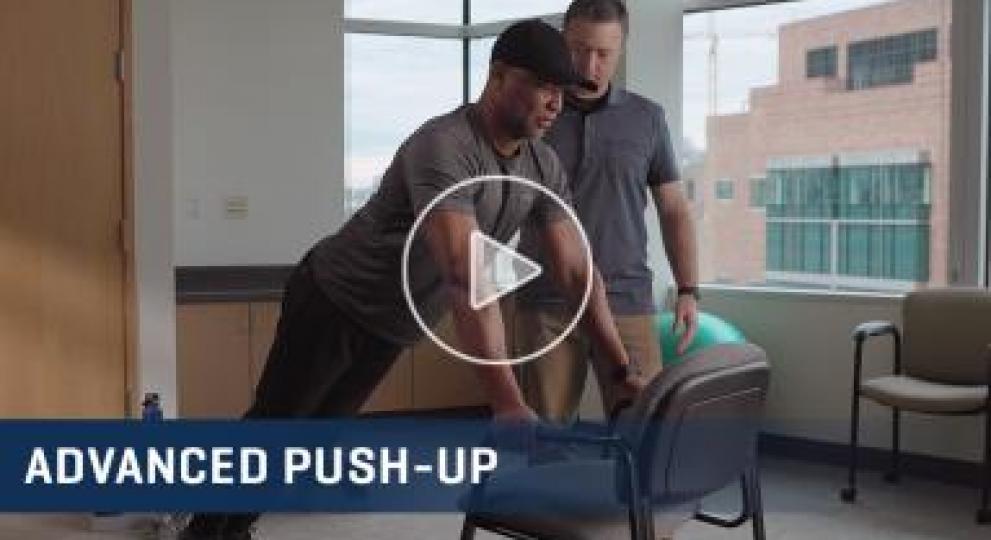 advanced push up video