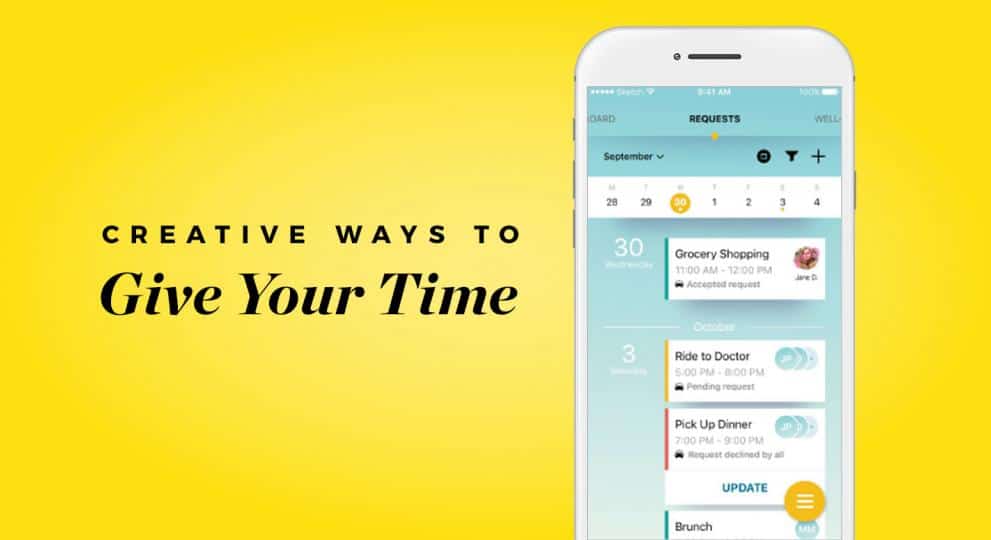 Creative ways to give your time