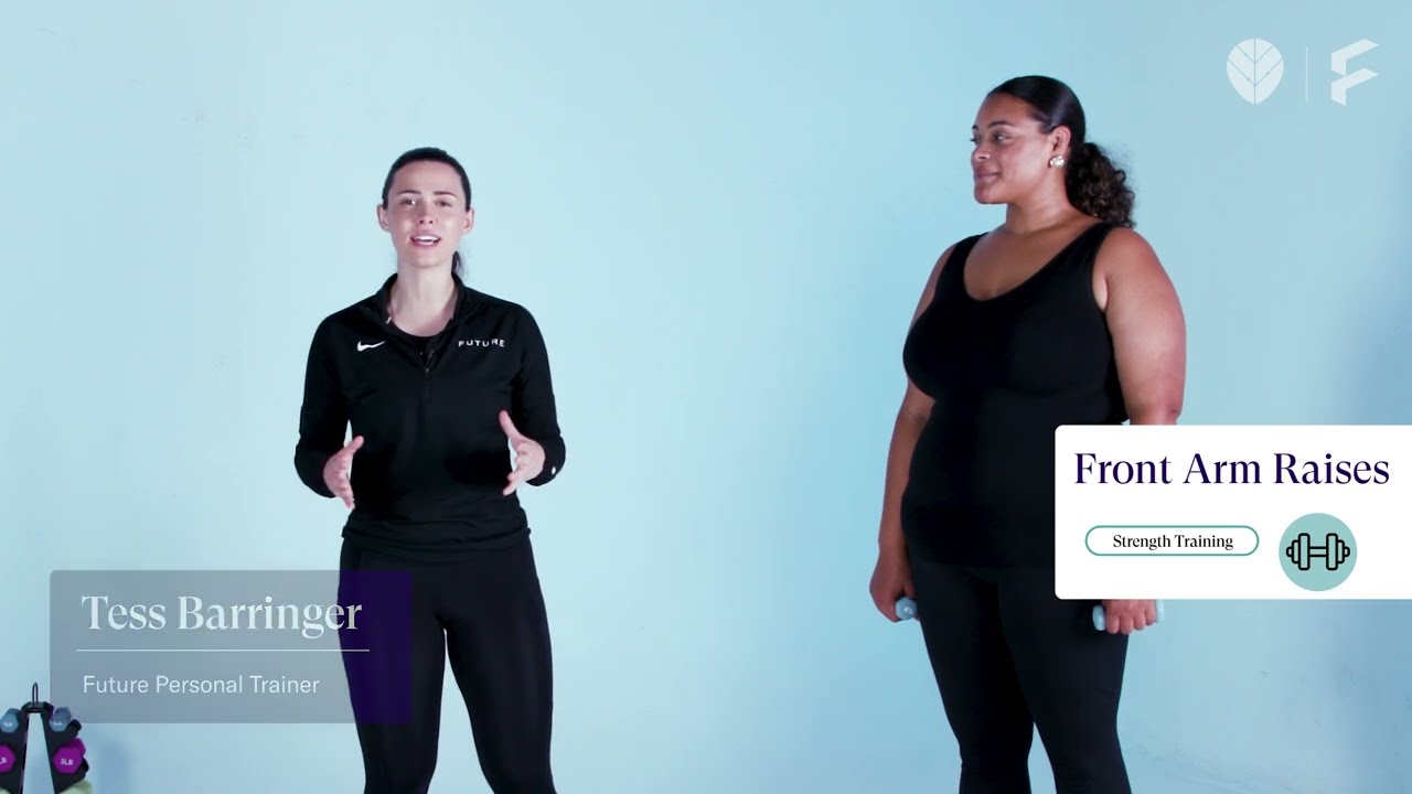 Embedded thumbnail for Front Arm Raises