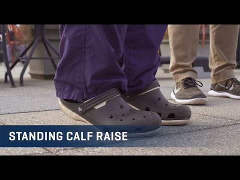 Embedded thumbnail for Standing Calf Raise Exercise Video