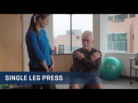 Embedded thumbnail for Single Leg Press Exercise Video