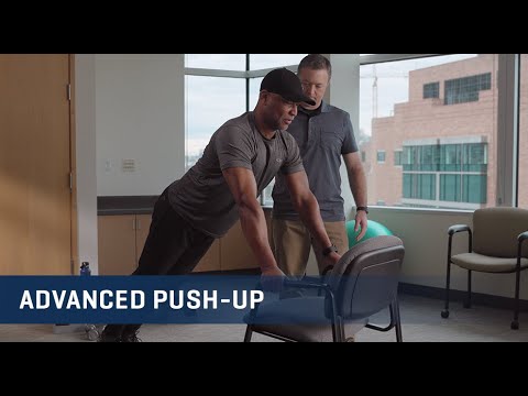 Embedded thumbnail for Advanced Push-up Exercise Video